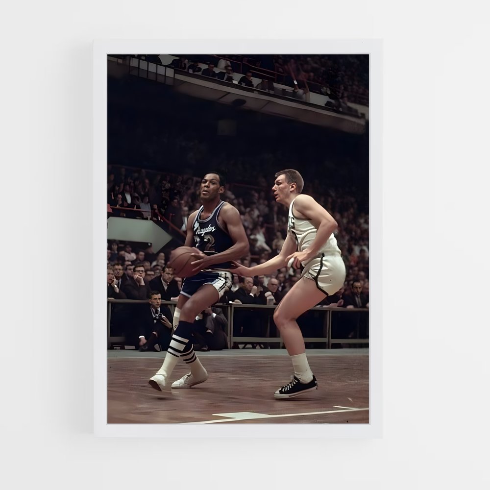 Poster Elgin baylor – affiche Basketball (vue 3)